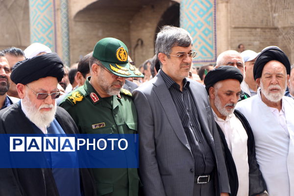 تشییع شهدای حمله رژیم صهیونیستی در یزد