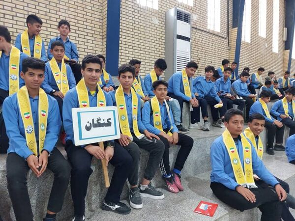 اردوی تمشک پسران شهرستان‌های جنوبی استان بوشهر در کنگان