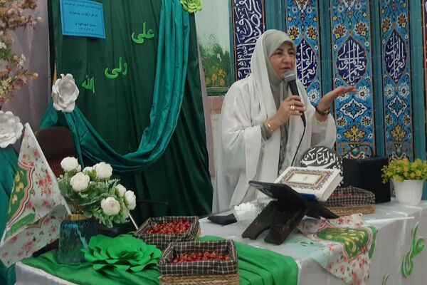 جشن ولادت امام علی(ع) در مدرسه شهید آقچه‌لو رباط‌کریم