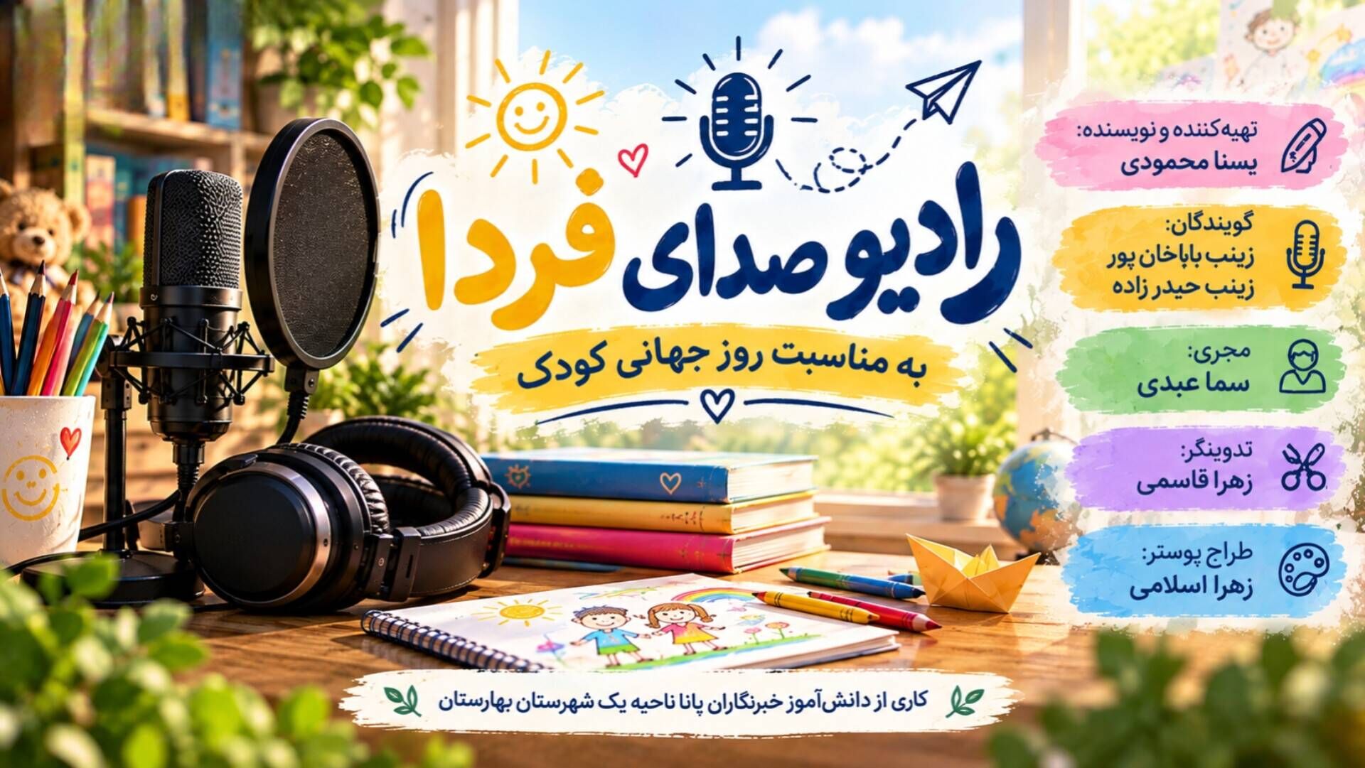 رد پای شادی در حوالی کودکی