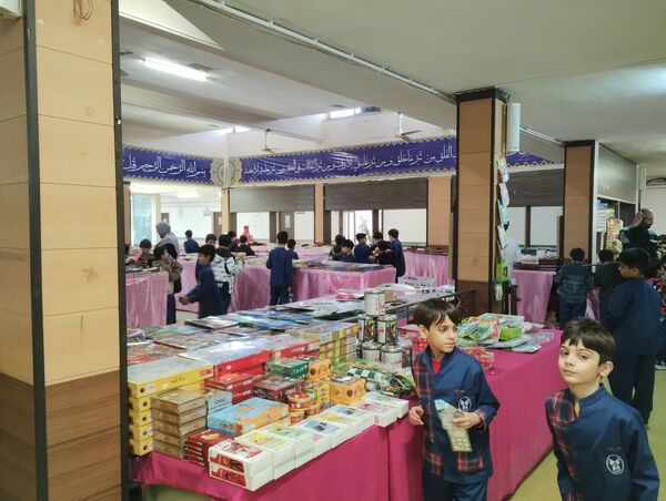 نمایشگاه کتاب کانون مهدیه همدان
