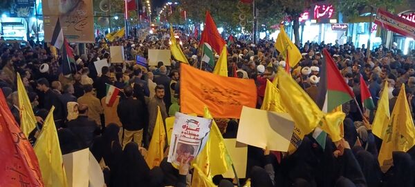 تجمع کودکان و نوجوانان زنجانی در محکومیت جنایات رژیم صهیونیستی 