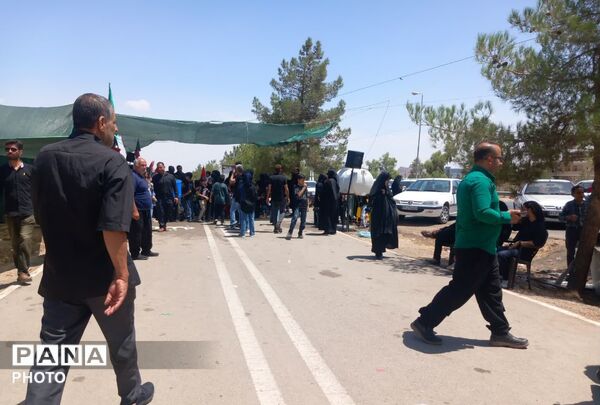 راهپیمایی جاماندگان اربعین تفت 