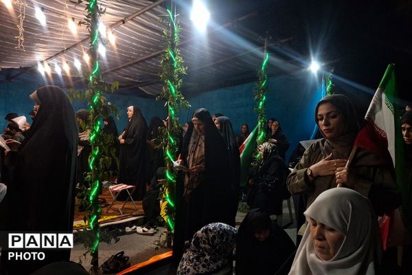 اجتماع بزرگ مردم اندیشه در گلزار شهدای فاز چهار