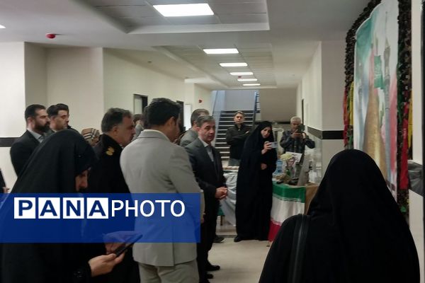 آیین افتتاح دو مدرسه خیرساز با حضور مدیر کل آموزش و پرورش شهرستانهای استان تهران در ناحیه دو شهرری 