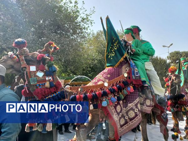 کاروان نمادین سالروز ورود حضرت معصومه(س) به قم 