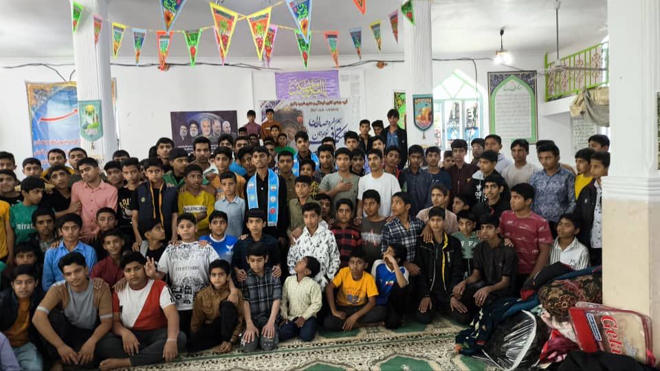 اعتکاف دانش‌آموزی در شهرستان رودبار جنوب