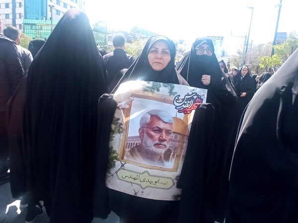 حضور پرشور مشهدی‌ها در راهپیمایی روز قدس؛ فریاد حمایت از فلسطین