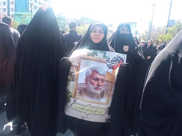 حضور پرشور مشهدی‌ها در راهپیمایی روز قدس؛ فریاد حمایت از فلسطین