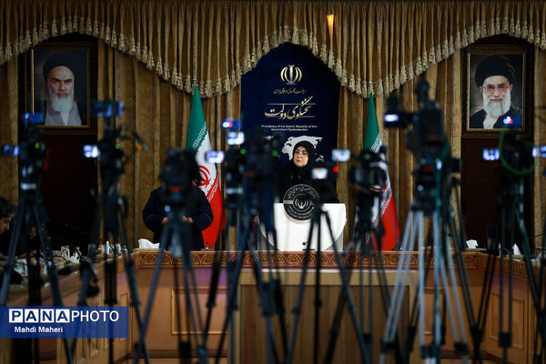 نشست خبری سخنگوی دولت