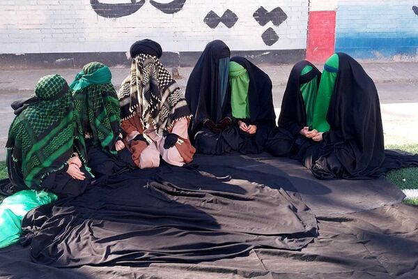 مراسم سوگواری شهادت حضرت فاطمه(س) در مدارس ناحیه 2 بهارستان
