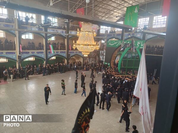مراسم عزاداری رحلت پیامبر اکرم و شهادت امام حسن مجتبی در روستای علی آباد 