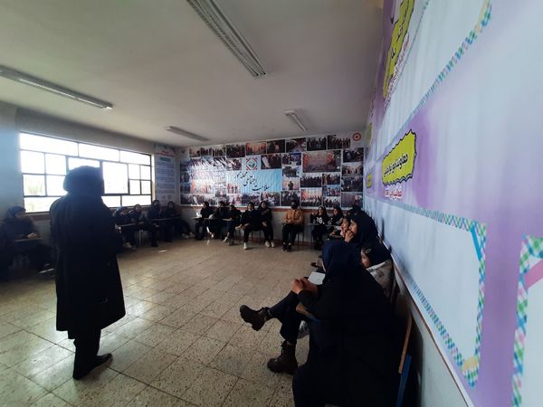 طرح مانا در دبیرستان امامت مهدیه با هدف ارتقای سلامت روان دانش‌آموزان برگزار شد 
