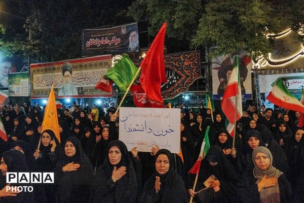 عزاداری شب تاسوعا در بجنورد