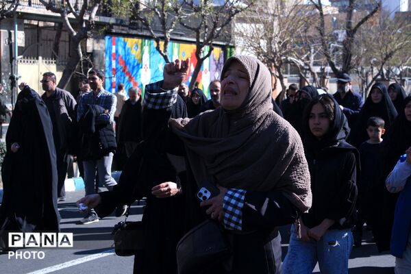 تهران در سوگ رهبر شهید انقلاب