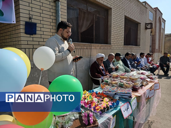 حضور مسئولان شهرستان جعفرآباد قم در دبستان حضرت زینب(س)