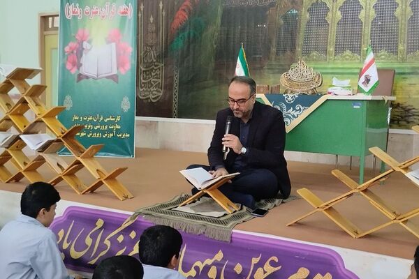 طنین زنگ قرآن و عترت در پیشوا؛ آغاز روزی معنوی در کنار مسئولان