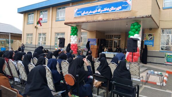 جشن جوانه‌ها در مدرسه دخترانه شهید رجایی اهر