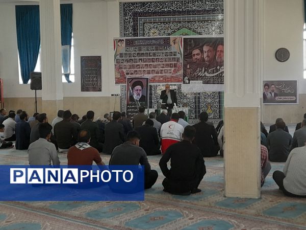 برگزاری مراسم چهلم شهدای خدمت 