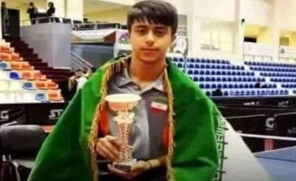 دعوت از پینگ‌پنگ باز قمی به اردوی تیم ملی تنیس روی میز جوانان