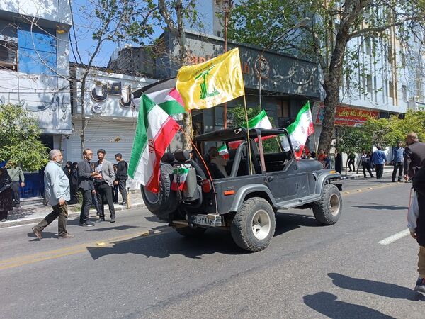 راهپیمایی روز قدس در ساری 