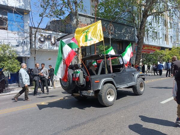 راهپیمایی روز قدس در ساری 