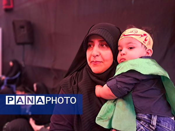 مراسم شیرخوارگان حسینی در حسینیه عاشقان ثارالله قائمشهر