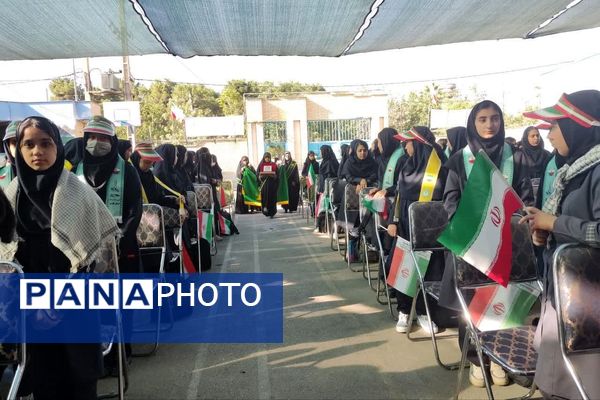 شوق مهر در دبیرستان دخترانه شهیدجوادجلالی ناحیه 3 شیراز