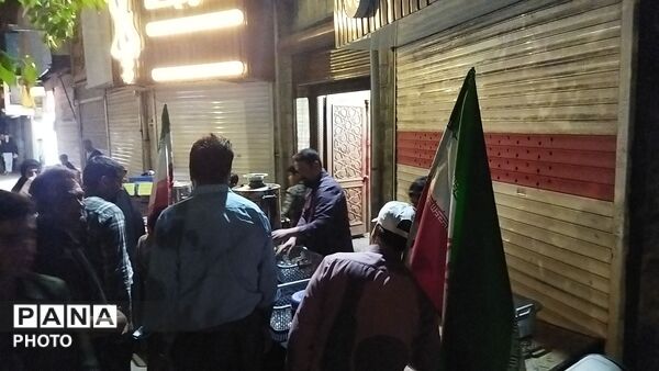چایخانه حوزه علمیه گلشن آماده خدمت به سنگربان نیشابوری 