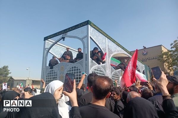تهران از لنز دوربین خبرنگاران پانا شهرستان قدس در سوگ رهبر شهید انقلاب