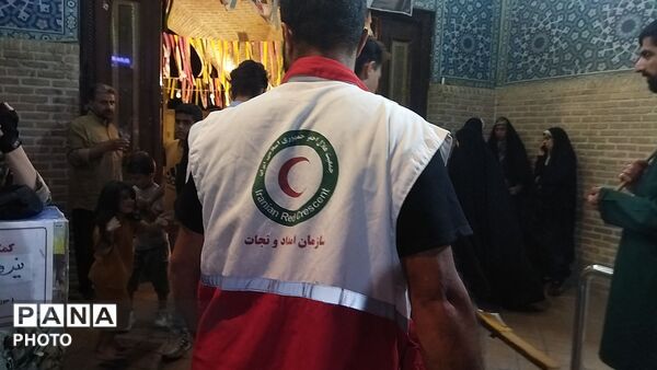 حضور جمعیت هلال احمر دراجتماعات مردمی 