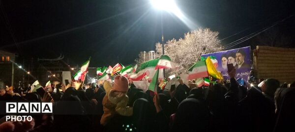 راهپیمایی باشکوه مردم شهید پرور انوج