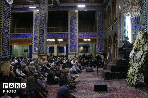 یزد در سوگ عالم ربانی؛ بزرگداشت آیت‌الله سید علیرضا حیدری در روضه محمدیه