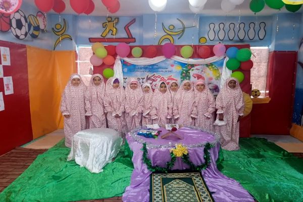 جشن تکلیف دختران مدارس عشایری شهرستان جیرفت 