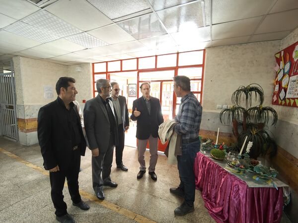 بازدید مدیرکل آموزش و پرورش استان کرمانشاه از مراکز اسکان نوروزی