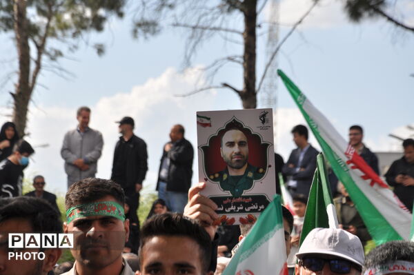 شکوه رزمایش «جانفدا برای ایران امام رضایی» در کرمانشاه