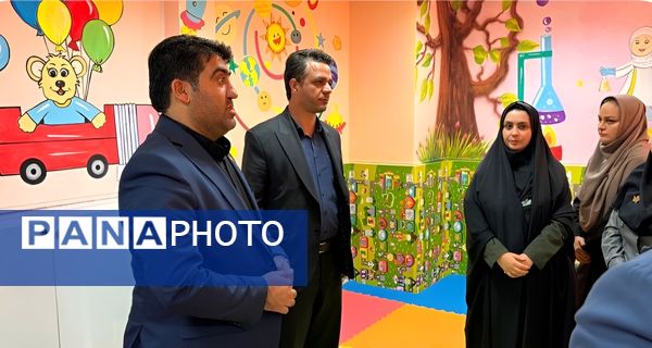 آیین افتتاحیه اتاق بازی و یادگیری در دبستان نیایش شهرستان قدس