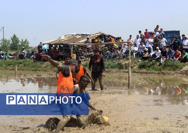 جشنواره فرهنگی و ورزشی بازی‌های شالیزاری در گلوگاه 
