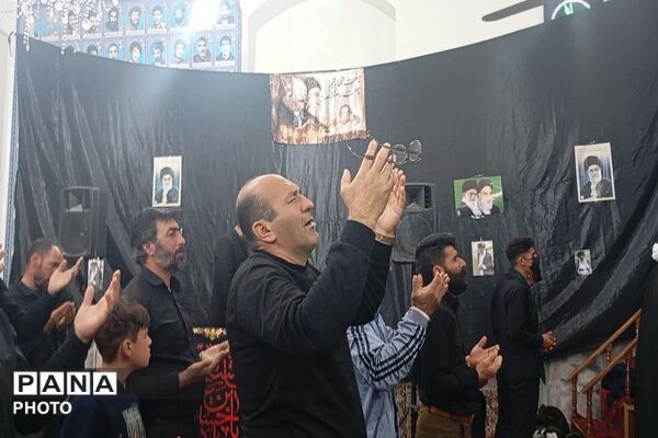 مراسم شهادت قائد امت در شهر بار نیشابور