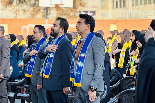 برگزاری همایش یاوران مقاومت در مدرسه عفت آهنگری ناحیه یک شهرری