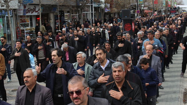 حرکت دسته عزاداری شهادت حضرت امیرالمومنین