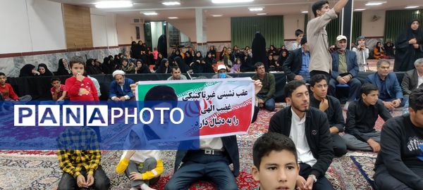 اجتماع امت حزب الله شیروان در پی شهادت شهید سید حسن نصرالله و حمایت از جبهه مقاومت و محکوم کردن رژیم صهیونیستی