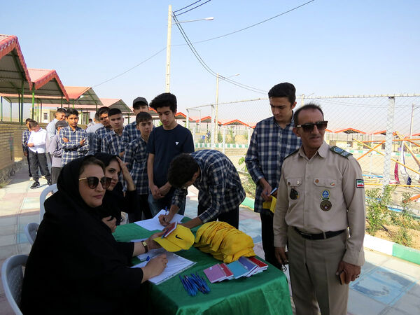 برگزاری پیش اردوی پسران در اردوگاه شهید چمران بجنورد