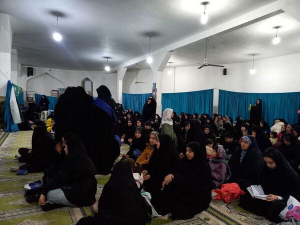 مراسم گرامیداشت شهادت سید حسن نصرالله در مسجد جامع آشخانه 