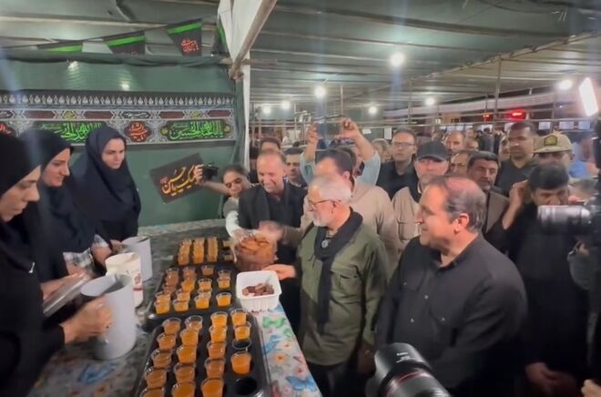 بازدید رئیس ستاد اربعین کشور به همراه مسئولین استان  از موکب‌های شهرستان دهلران