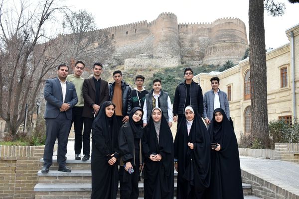 اردوی دو روزه نمایندگان مجلس دانش‌آموزی لرستان با بازدید از مراکز فرهنگی