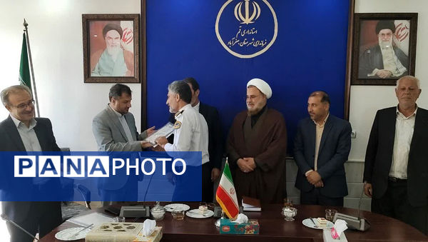 تقدیر امام جمعه جعفرآباد قم از خدمات پلیس