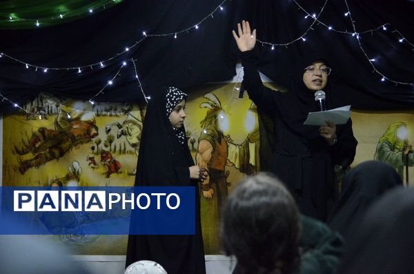 مراسم شب هشتم محرم در  هیئت فرهنگیان 