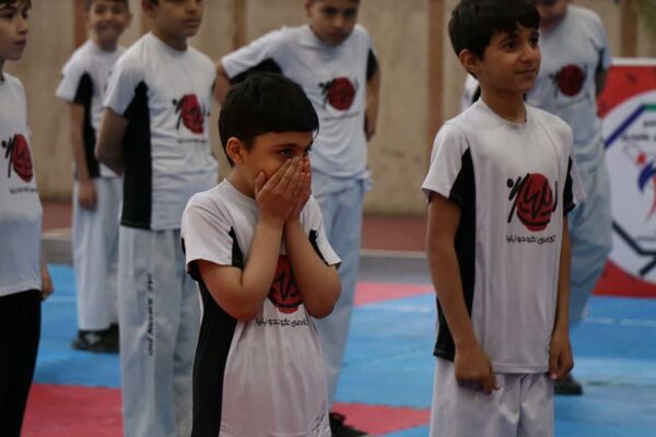 مسابقات تکواندو خردسالان پسران 