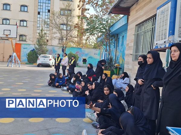 المپیاد ورزشی درون مدرسه ای در دبیرستان شهید قویدل